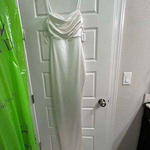 Lola high slit prom dress